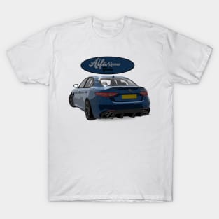 ALFA ROMEO Giulia Blue Back T-Shirt